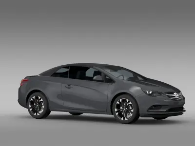 Holden Cascada Turbo 2017 3D model