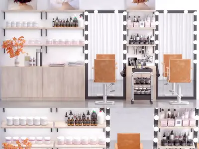 Beauty Salon 5 3D model