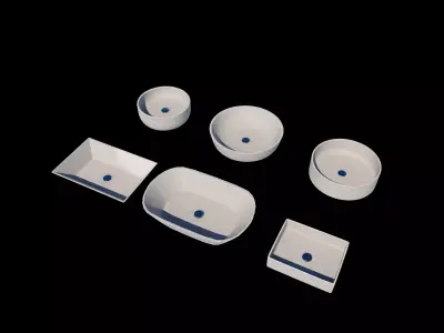 Vessel sink 3D model