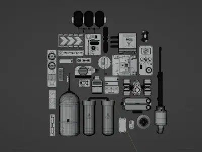 Star Wars Panel Pack 03 3D model