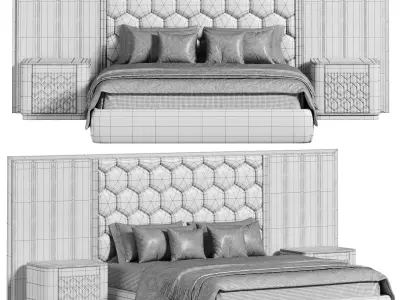 Betis Luxury Bedroom by Evgor 3D model