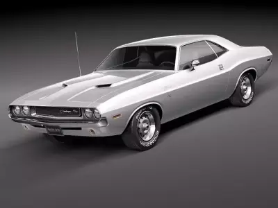 Dodge Challenger 1970 3D model
