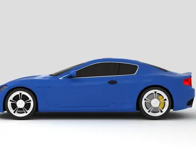 Maserati Gran Turismo 3D model