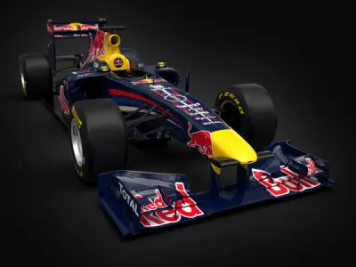 F1 2011 Car Ferrari McLaren Red Bull Toro Rosso Mercedes Renault 3D model