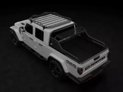 Jeep Gladiator 2020 3D model