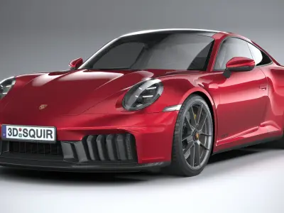 Porsche 911 Carrera GTS 2025 3D model