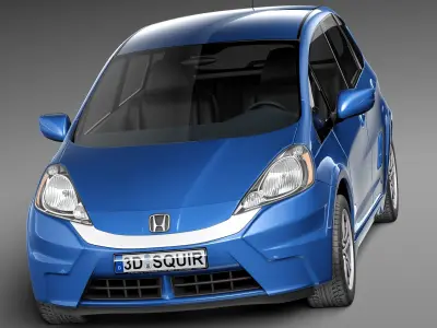 Honda Fit EV 2013 3D model