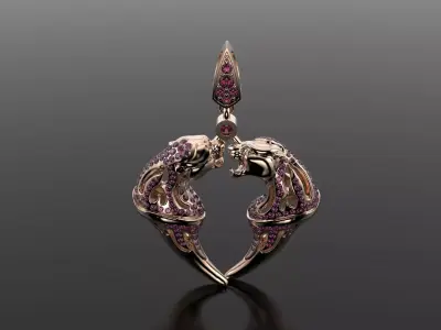 Magerit Vinculo pendant 3D print model