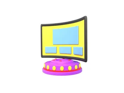 Meta Dashboard 3D model