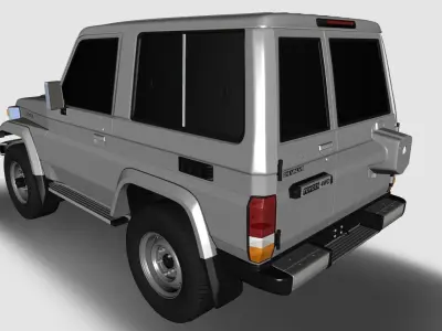 Toyota Land Cruiser Fzj 71 3D model