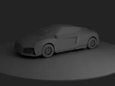 Audi R8 2024 Model 3D model