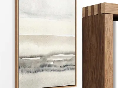 Plaster Two Frame 30 Low-poly 3D model