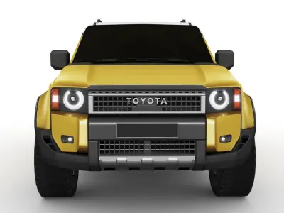 Toyota Land Cruiser 250  First Edition 2024 Low-poly 3D model