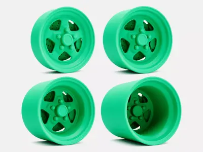 15x5 15x7 15x8 15x10 15x15 Weld Pro Star Wheels 3D print model