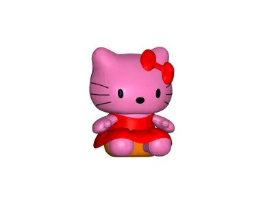 Kitty 3D model
