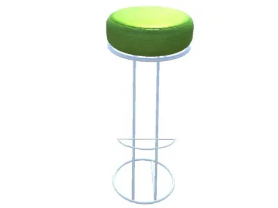 Bar stool 2 3D model