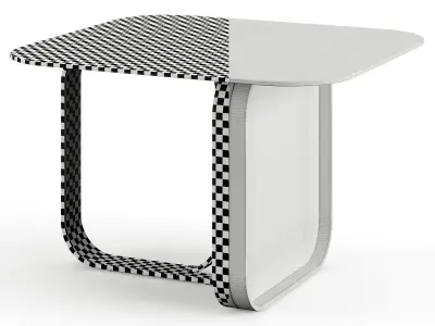 Taylor Llorente Luxury Marble Side Table 3D model