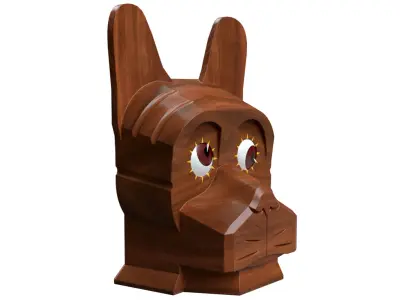 Rolling Eye Clock 3D model