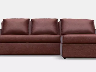 7266 Corner set with footrest left 3D model