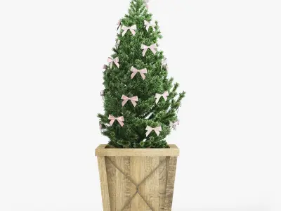 Christmas tree 01 3D model