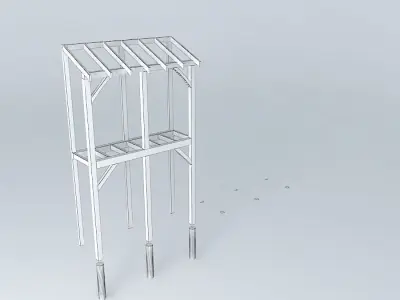 Ramiro porch Free 3D model