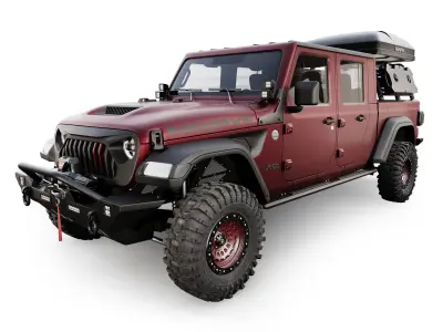 jeep gladiator custom 3D model