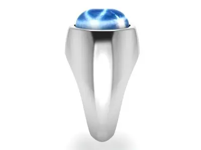 Oval Ring 1441 Free 3D print model