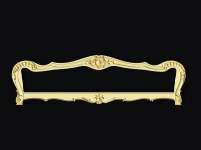 Bed classic 3D model