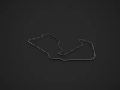 Silverstone Circuit - Great Britain - 3D Printable 3D print model