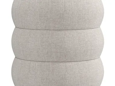 Pouf Cork 3D model