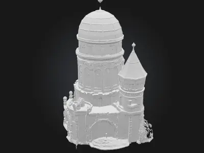 Observatory Tower 3D model