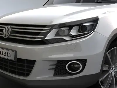 Volkswagen Tiguan 2012 Sport Style 3D model