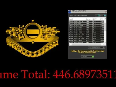 Diamond Engagement Ring - 0025 3D print model