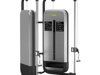 MB430 Dual Adjustable Pulley 3D model