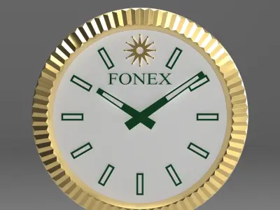 Fonex Classic Wall Clock 3D model