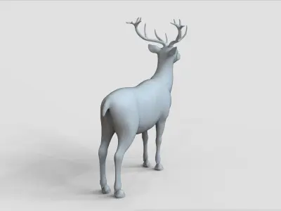 deer basemesh 3D model