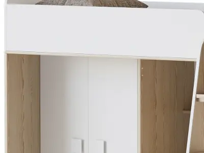 Loft bed Legend A603 1 3D model