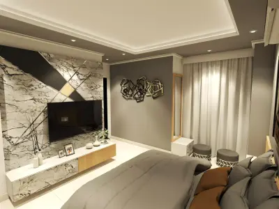 Luxury Bedroom  3D model