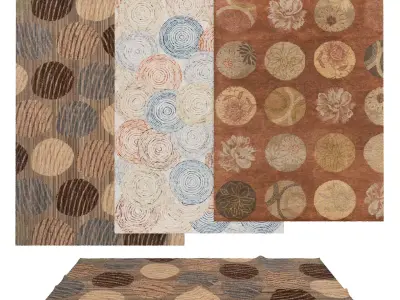 Rugs No 208 Low-poly 3D model