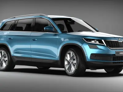 Skoda Kodiaq 2016 - 2021 3D model