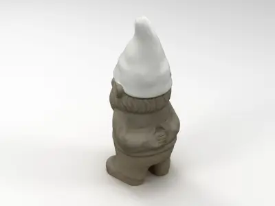Garden Gnome 002 3D model