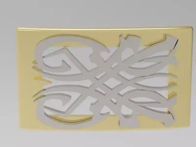  Buckle for men  belt luxury  elegant gothic 3D print model