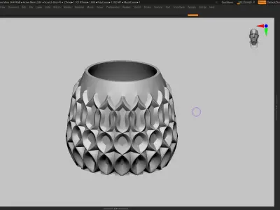 vase 3d print 659  3D print model