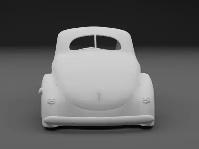 deluxe coupe  1937-1940 3D print model