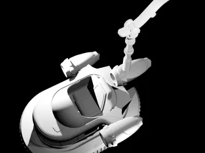 Speeder Bumper Car 3D print model