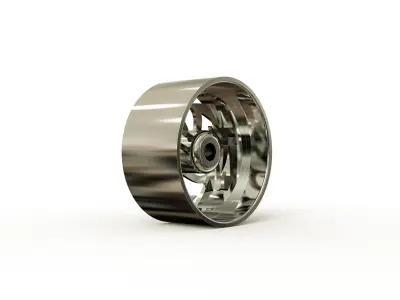 AMANI FORGED CARITO CONCAVE WHEEL  3D print model