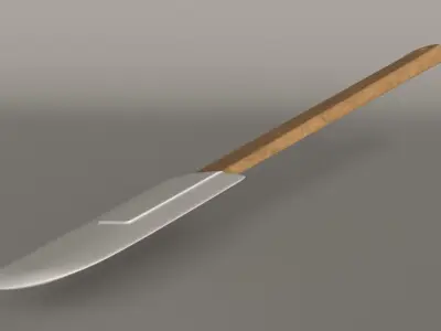 Spatula PBR HQ Free low-poly 3D model