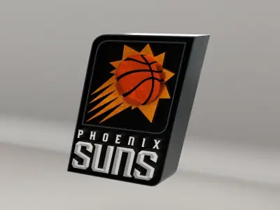NBA Phoenix Suns Logo 3D model