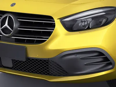 Mercedes T-class 2023 3D model