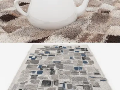 Rugs No 947 Low-poly 3D model
